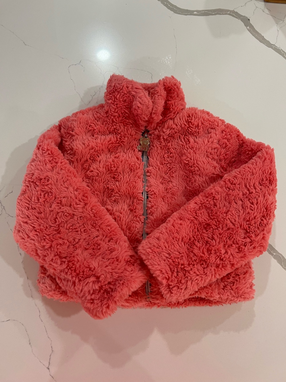 Disney Size 4T Pink Furry Red Panda Jacket